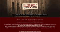 Desktop Screenshot of blazingsaddle.ca